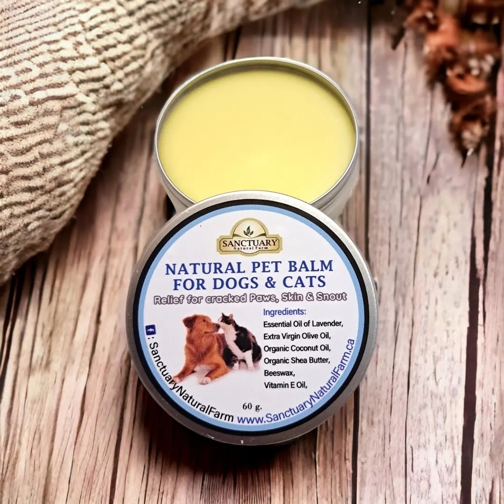 Natural Pet Balm for Dogs & Cats